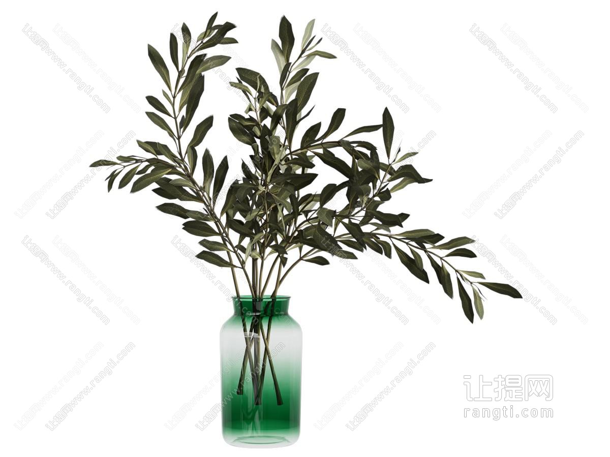 现代花瓶花艺