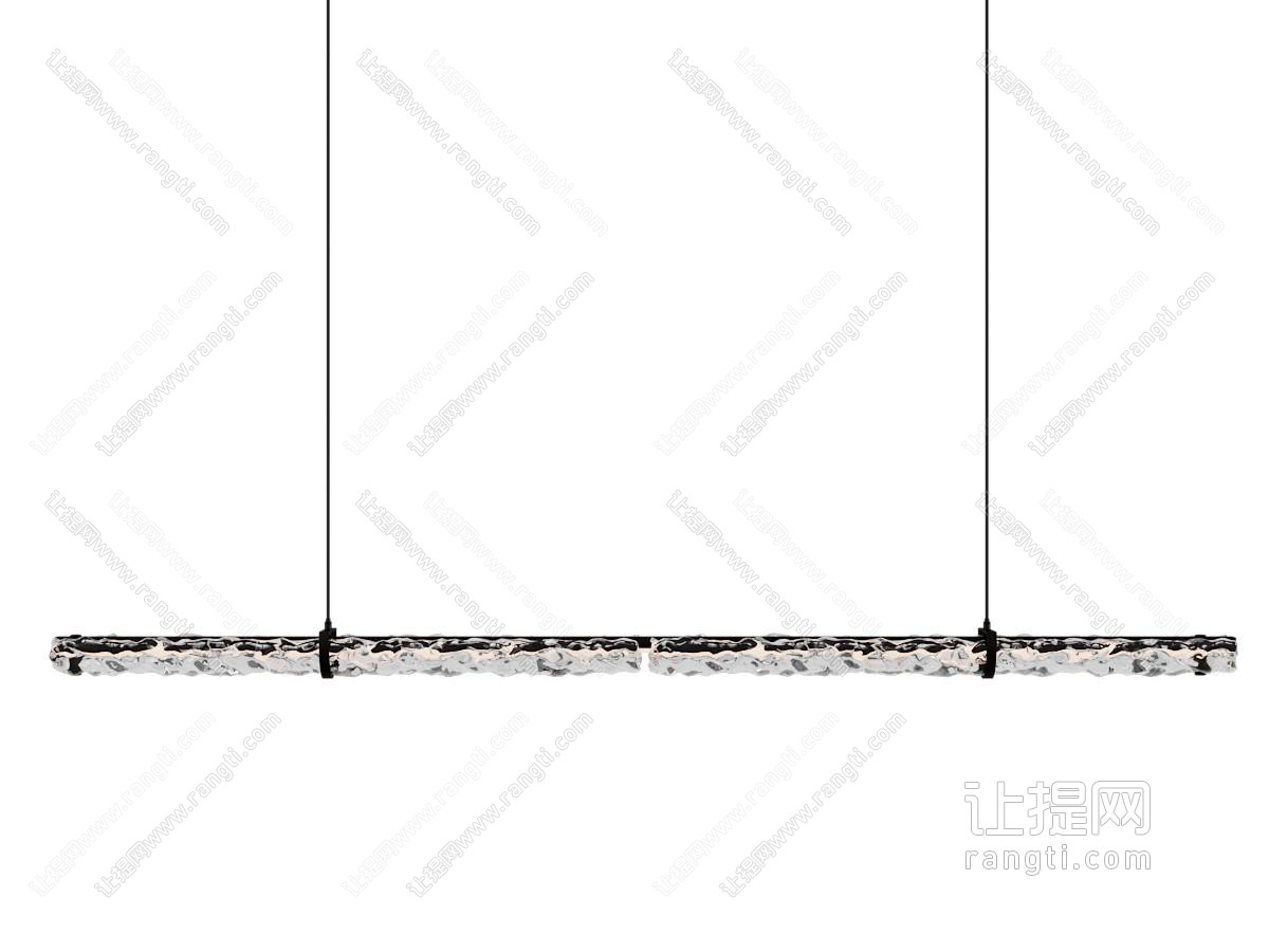 现代一字型吊灯