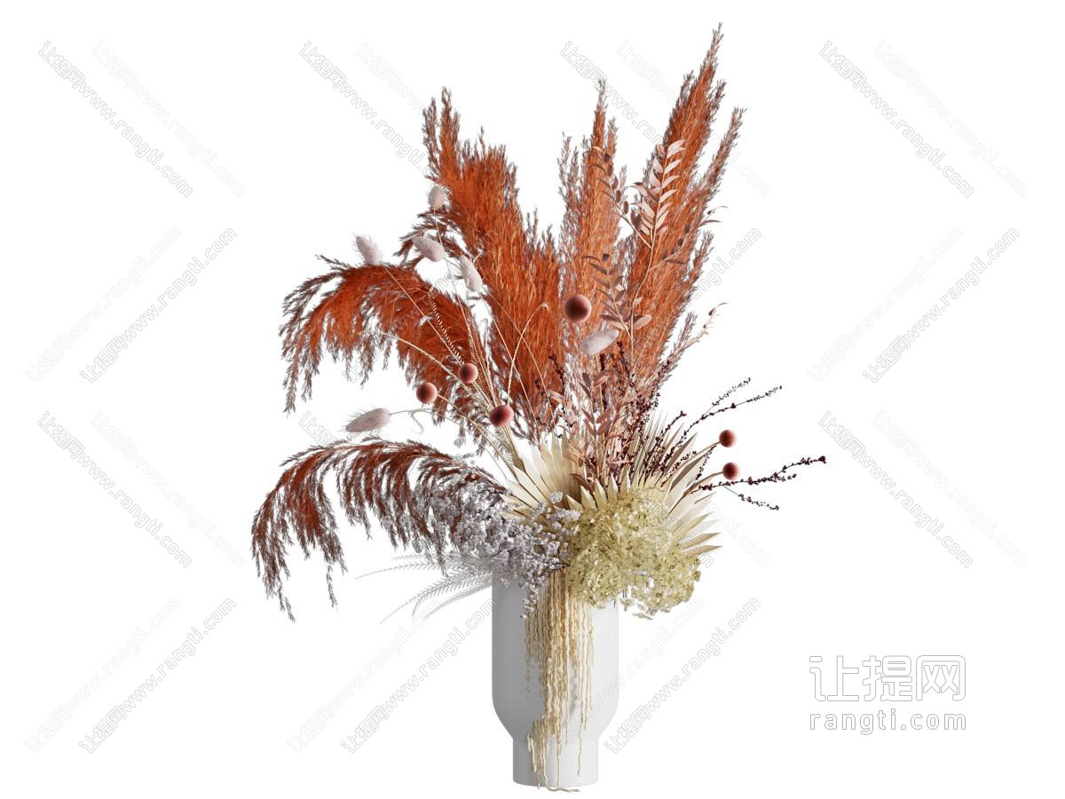 干枝干花组合