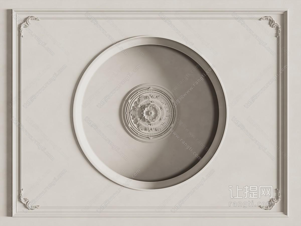 法式吊顶 造型天花