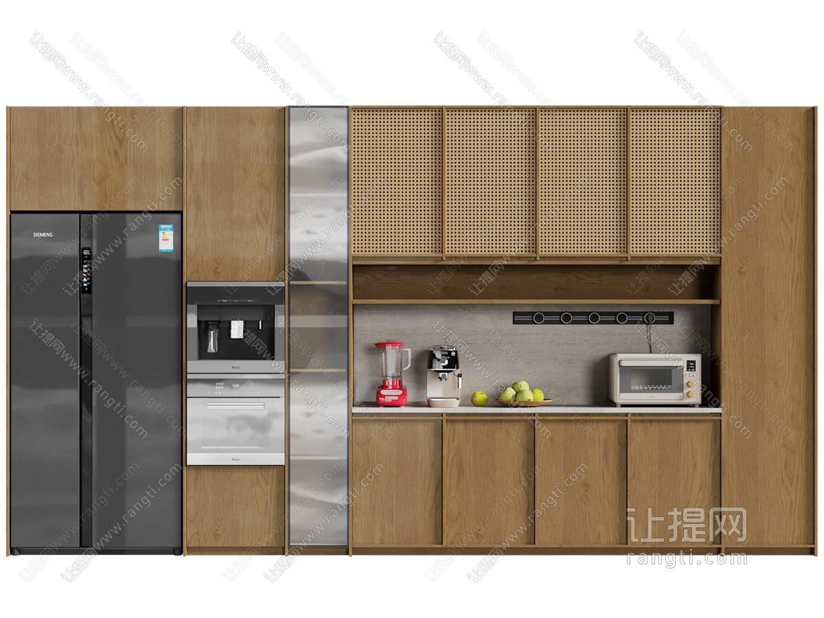 侘寂风复古餐边柜