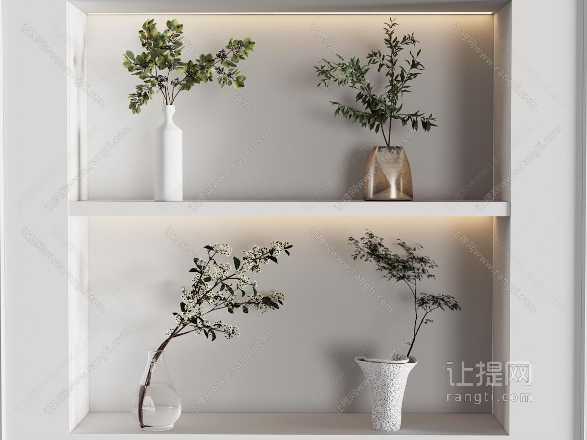 现代花瓶