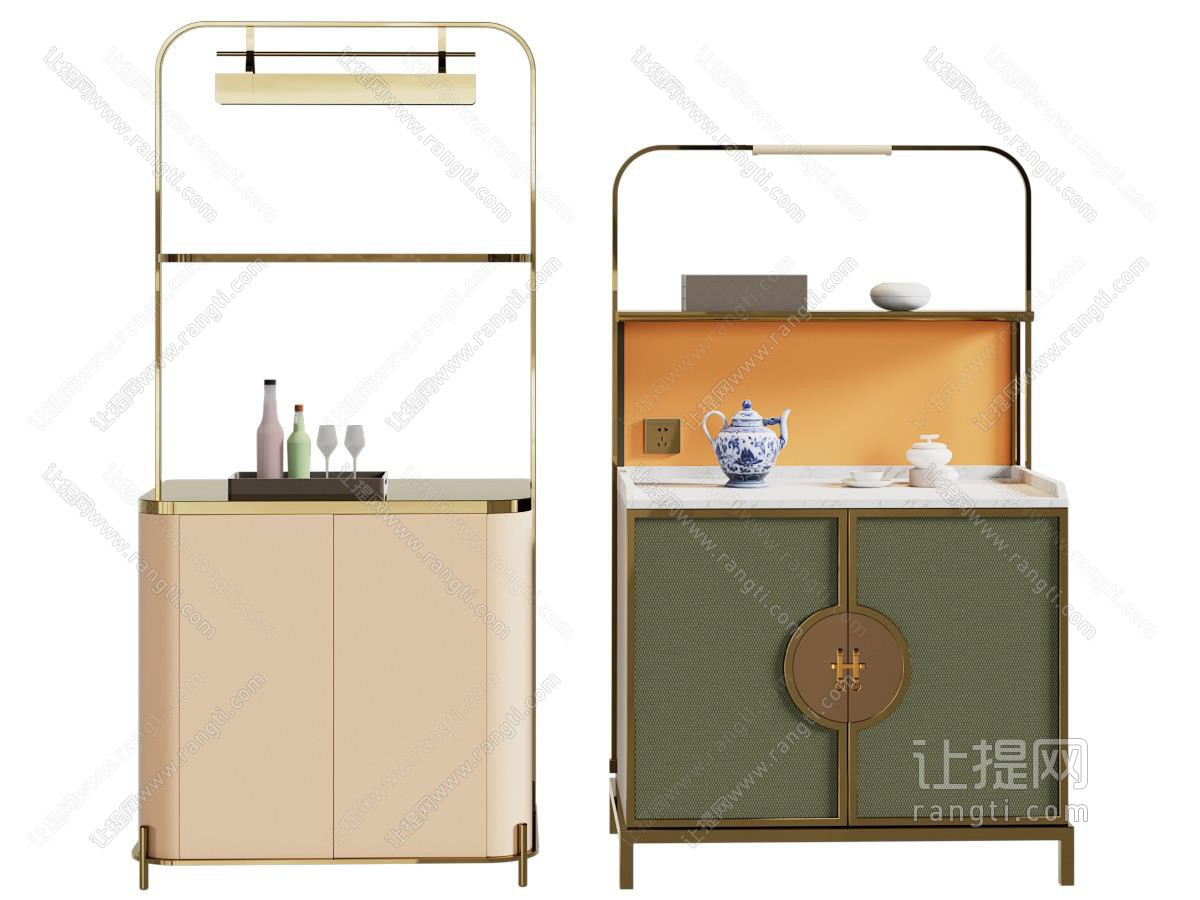 新中式柜子