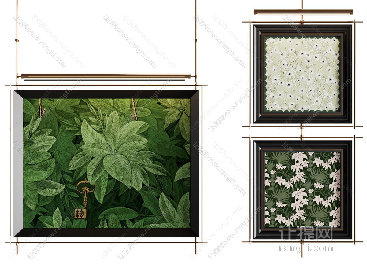 中古风装饰挂画