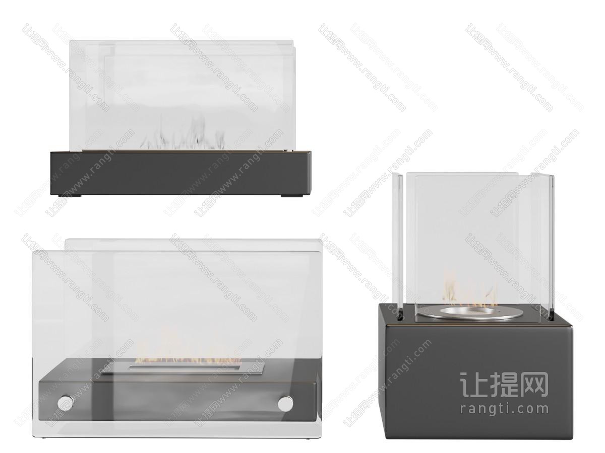 现代壁炉