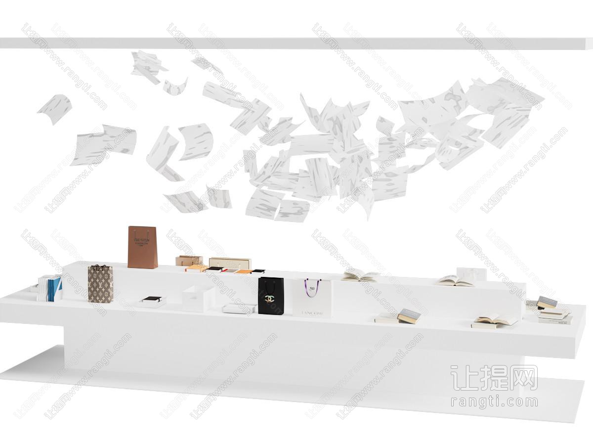 艺术展厅 装置展柜