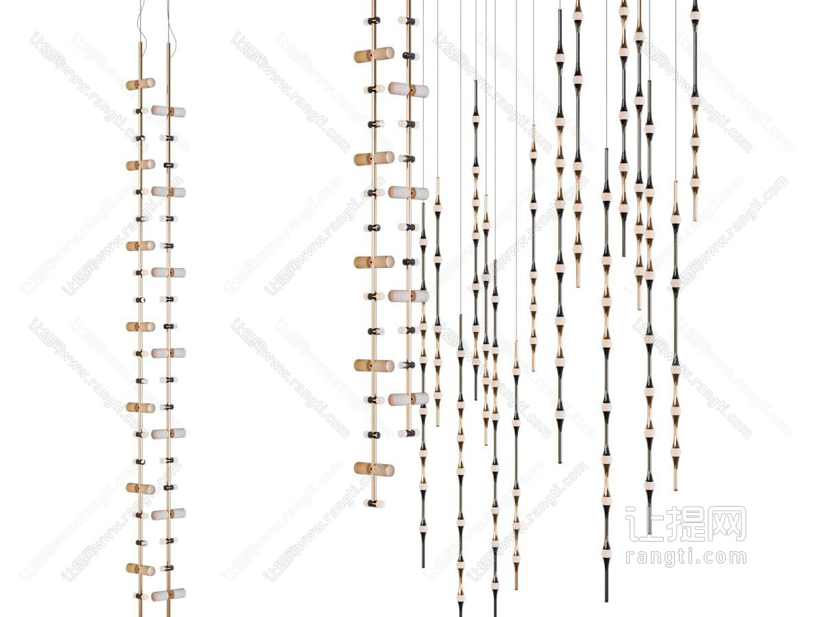 现代串珠吊灯