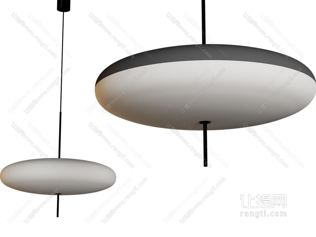 现代中古吊灯