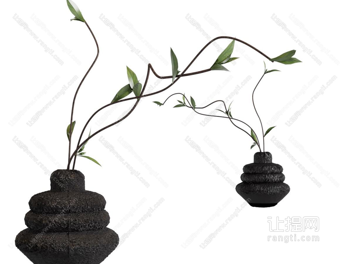中古风侘寂花艺