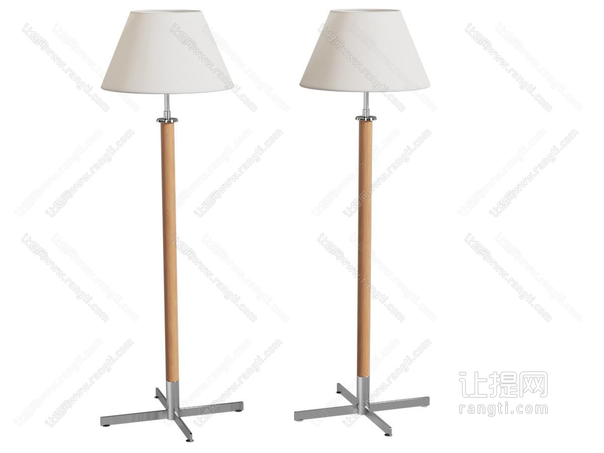 中古风落地灯