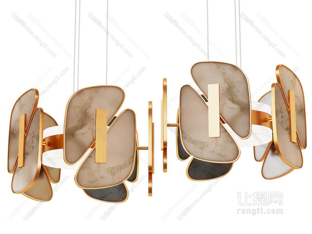 大厅吊灯 大理石吊灯