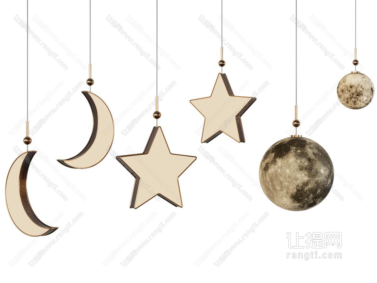 儿童吊灯 星星吊灯