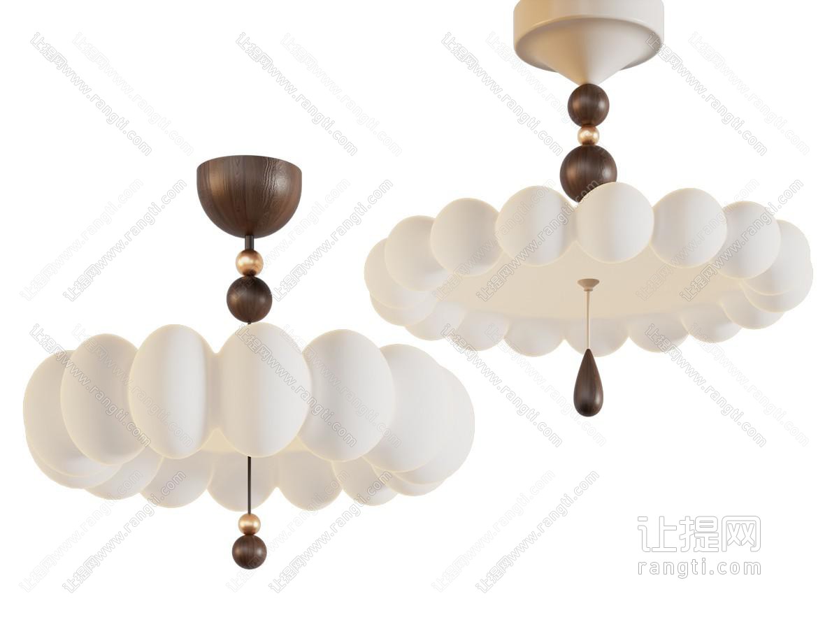 现代中古吊灯