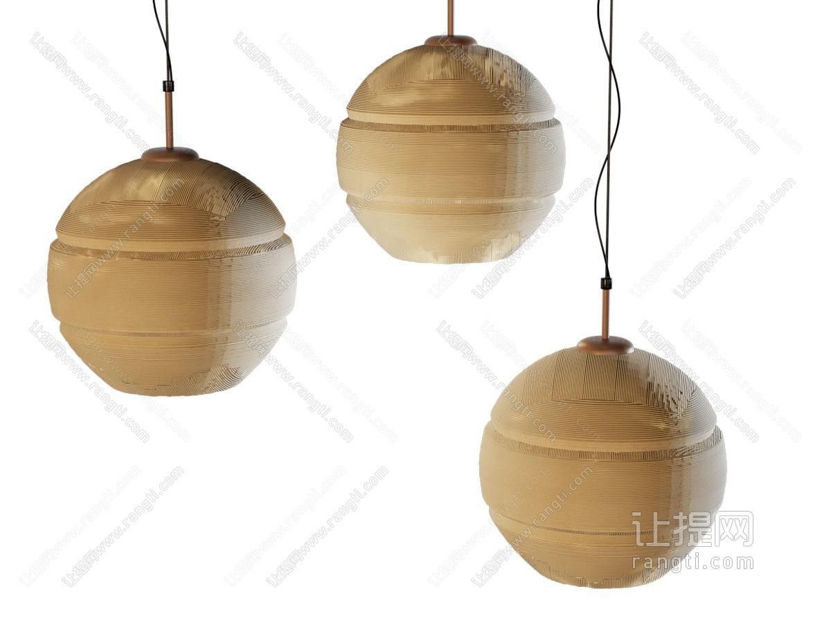 侘寂风吊灯