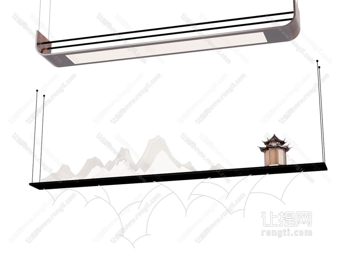 新中式吊灯
