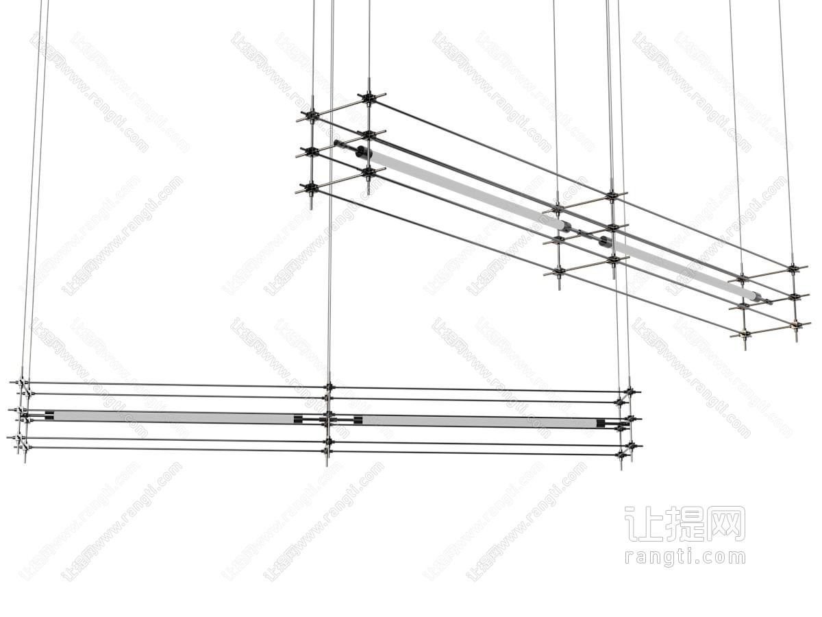 金属吊灯 一字型吊灯