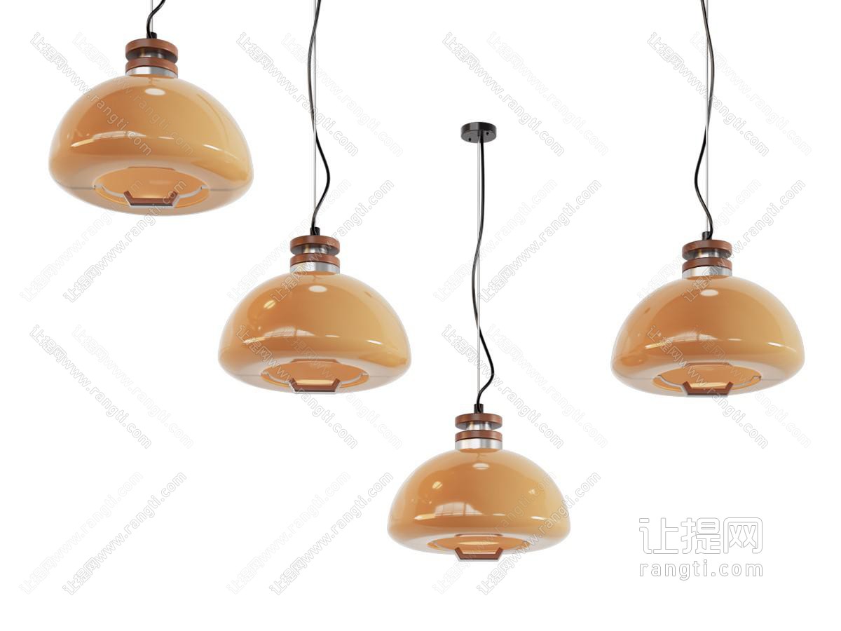 中古风奶油吊灯