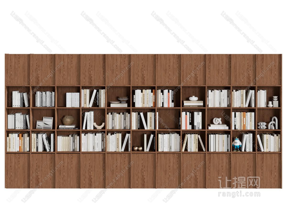 复古中古风书柜