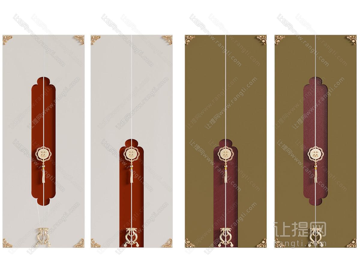 新中式柜门
