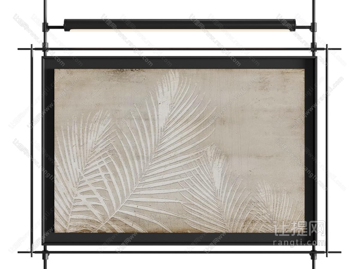 中古风装饰画 挂画 油画