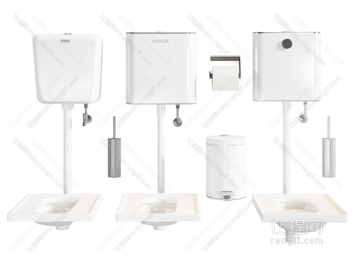 现代蹲便器