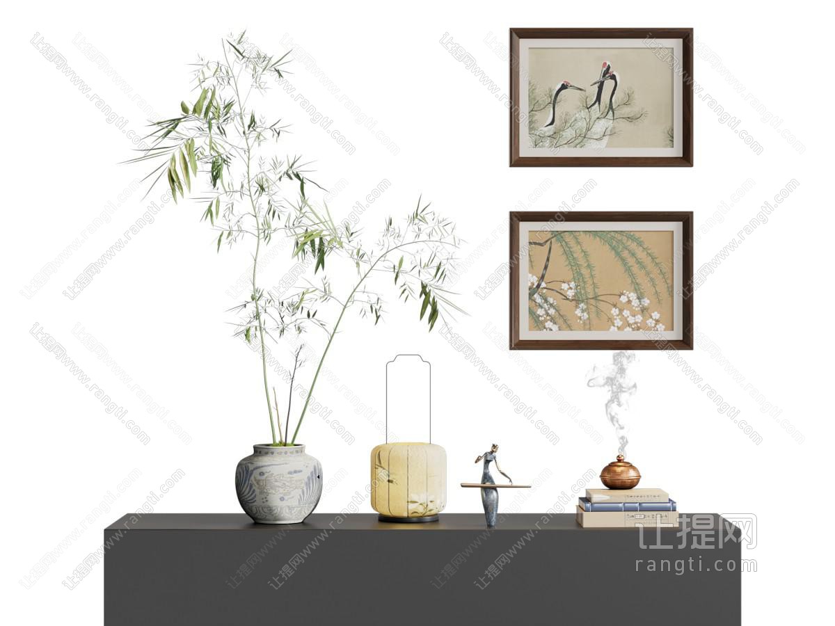 新中式挂画 宋氏美学挂画 中古风挂画