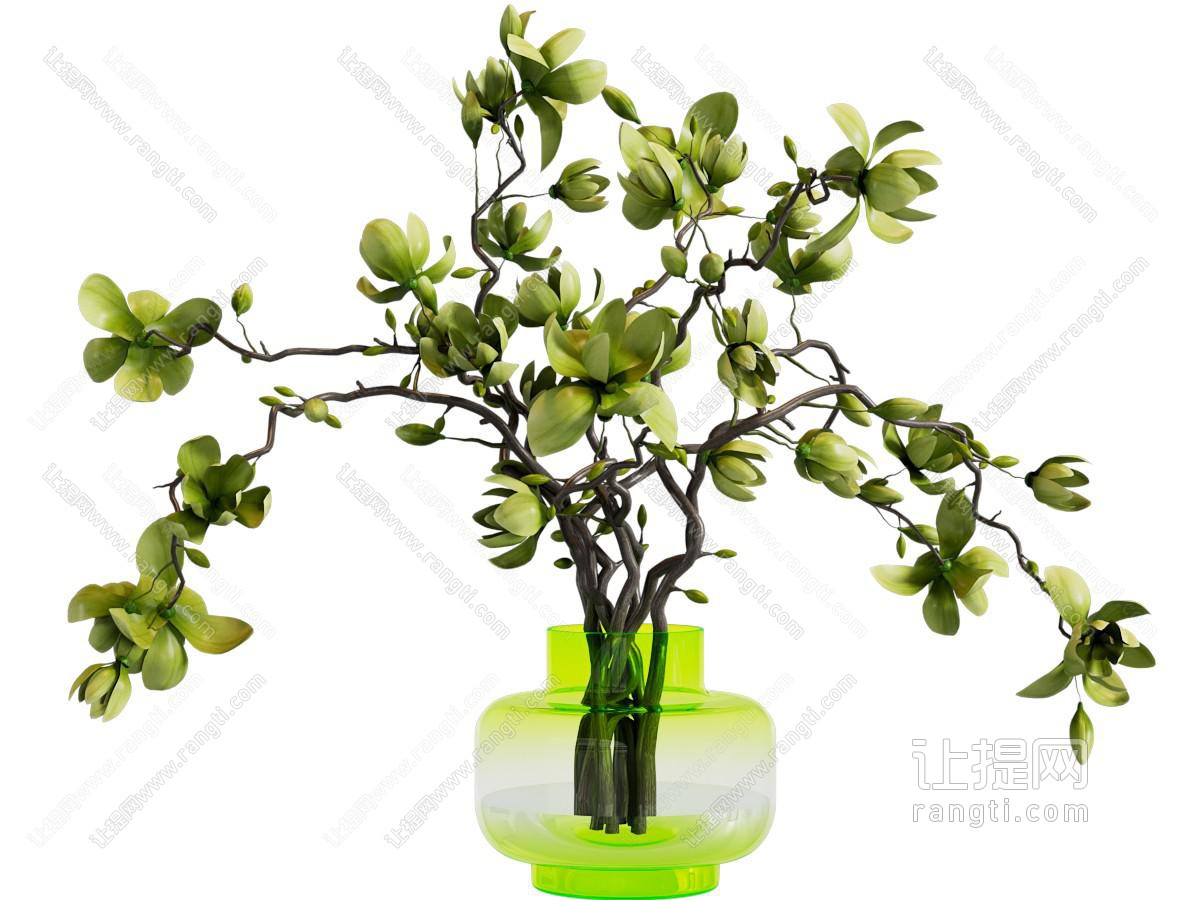 现代花艺 现代花瓶花艺 玻璃花瓶花艺