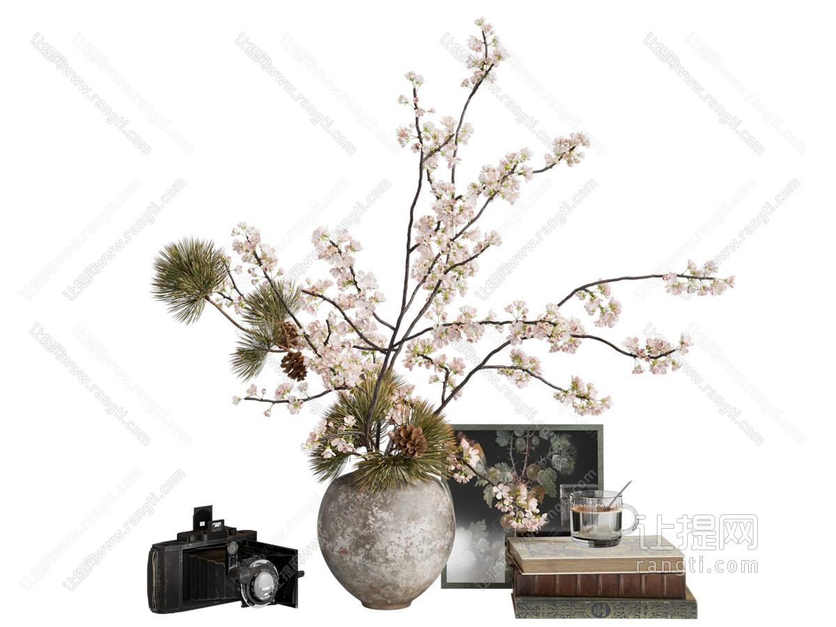 中古现代摆件组合