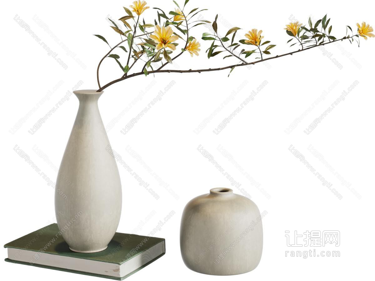 新中式花瓶