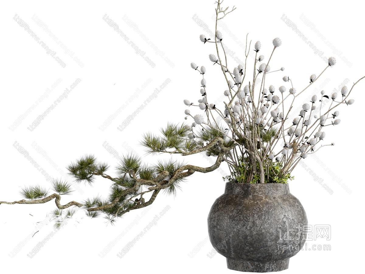 新中式侘寂花艺