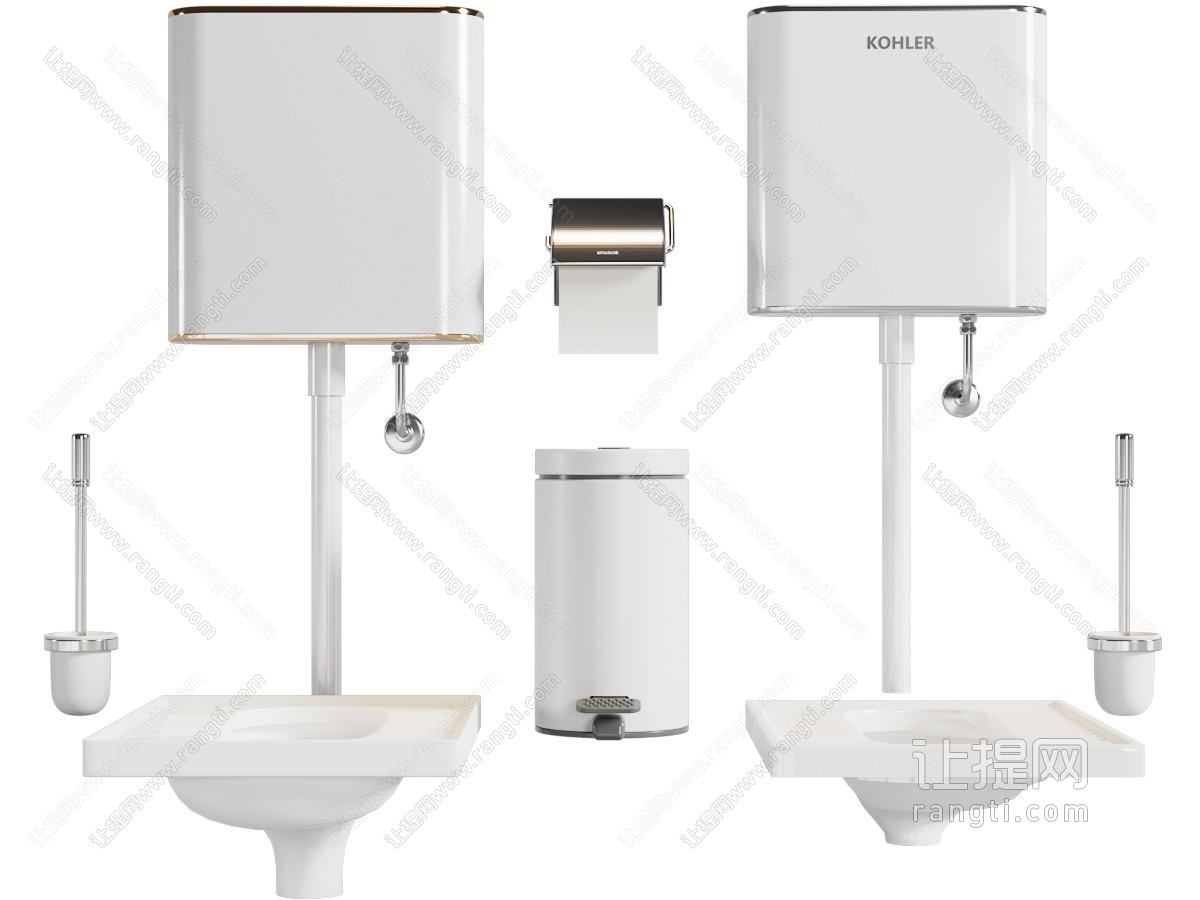 现代蹲便器