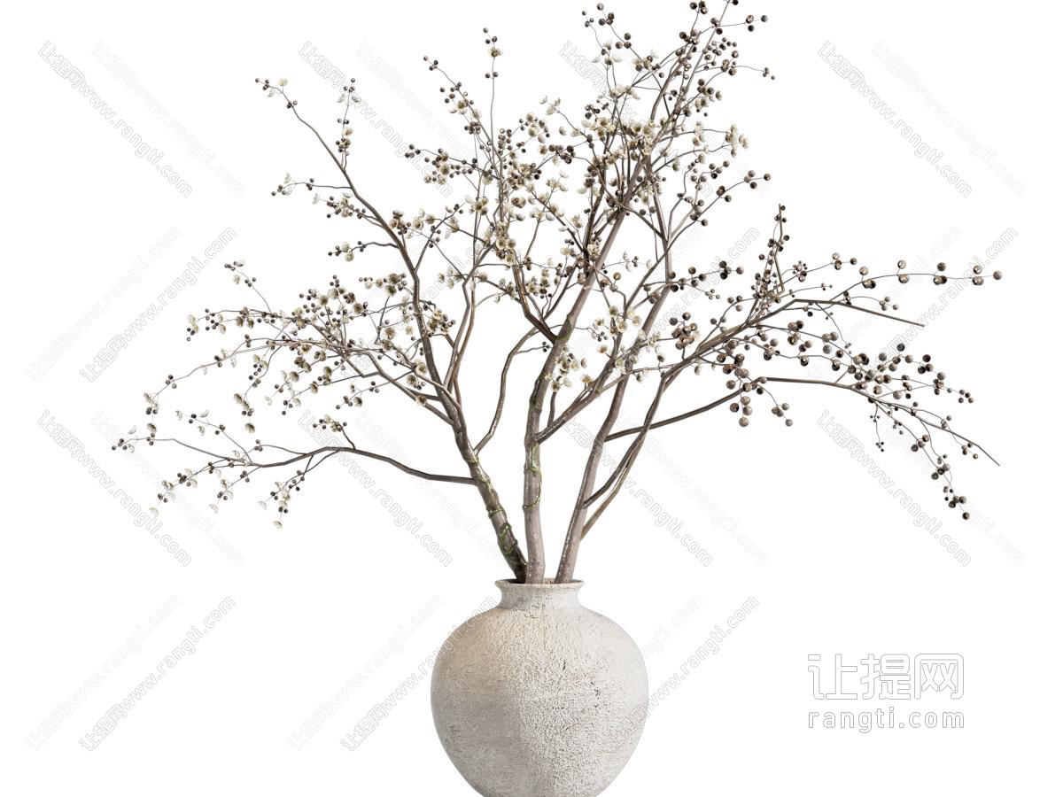 奶油中古花瓶