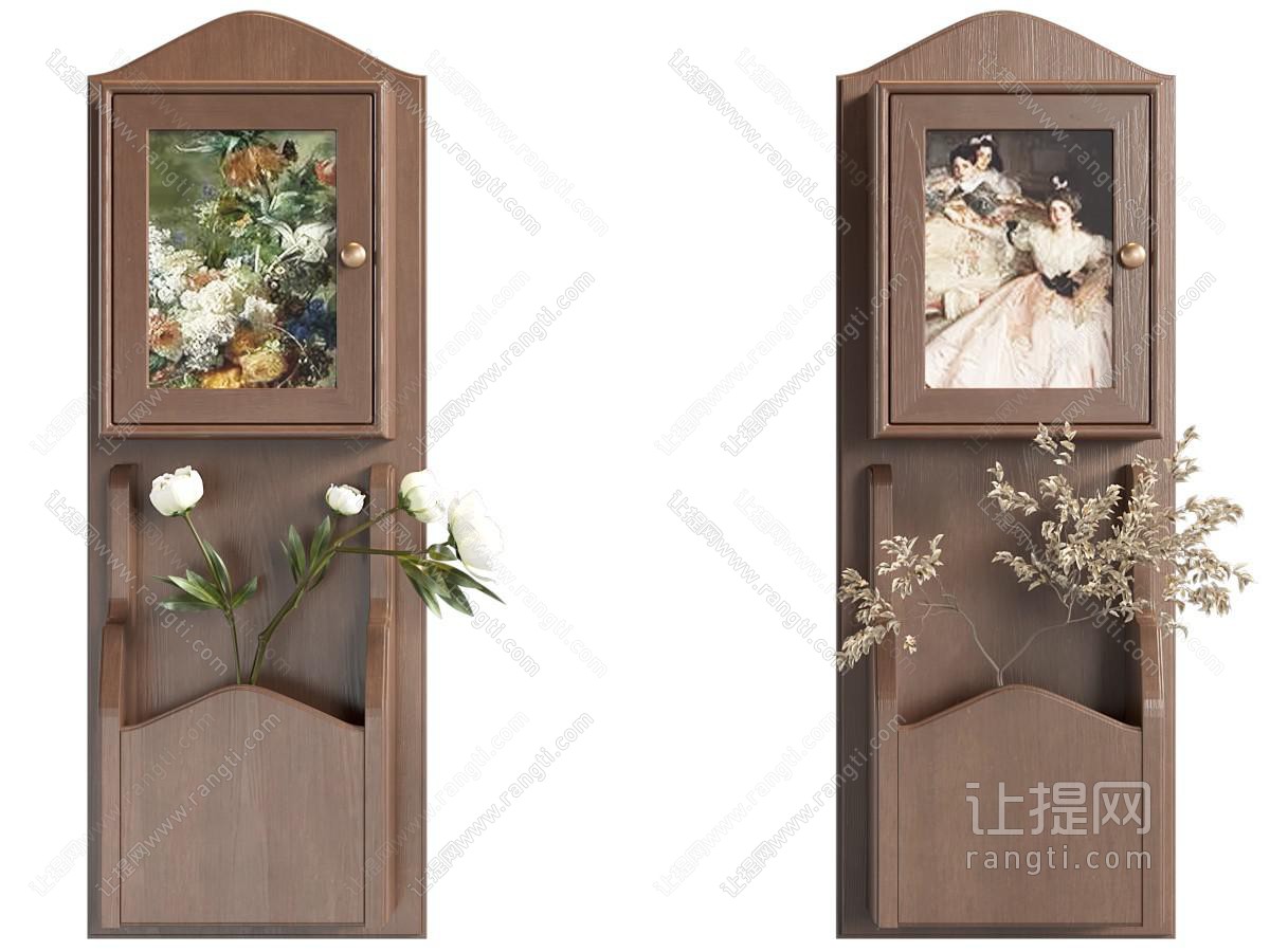 法式中古挂件 墙饰