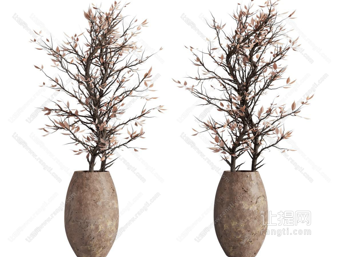 现代花瓶花艺