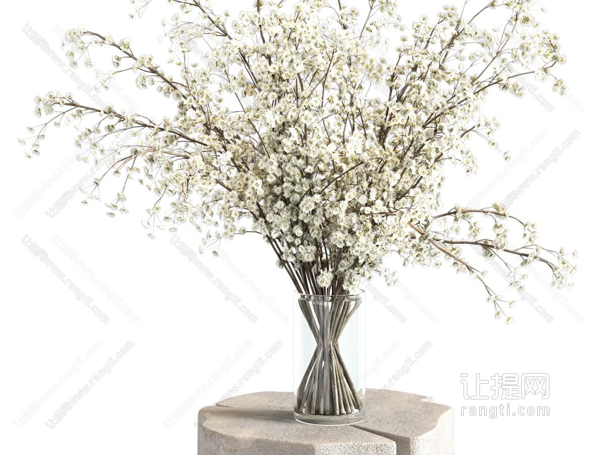 现代花艺 现代花瓶花艺 玻璃花瓶花艺