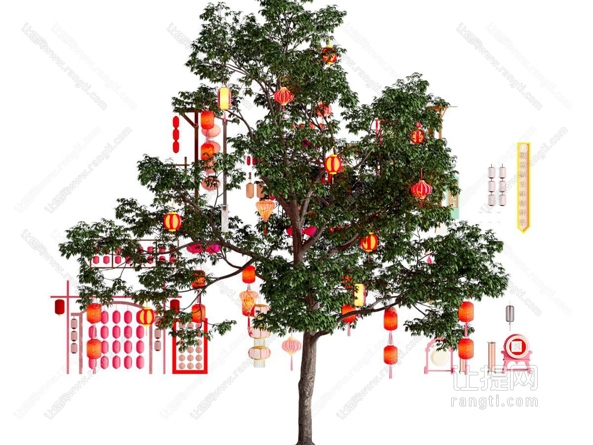 树 大树 植被 灯笼树 夜景树 樟树 乔木 行道树 景观树