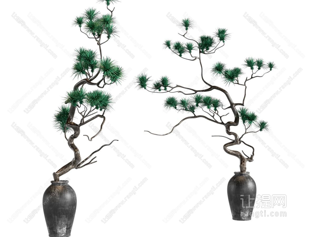 现代花瓶花艺