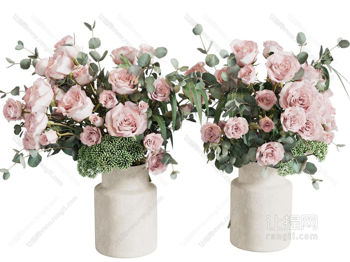 花瓶 花艺 插花 鲜花 玫瑰花