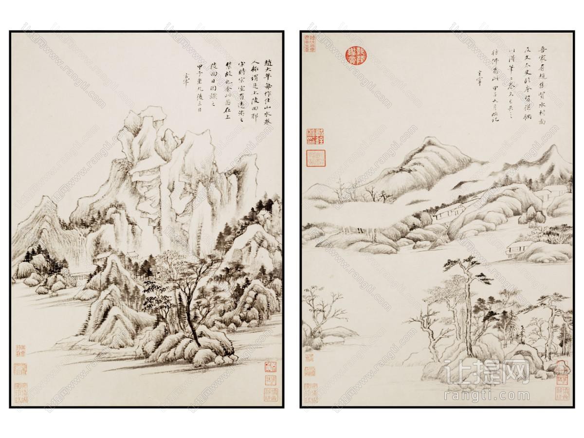 新中式挂画