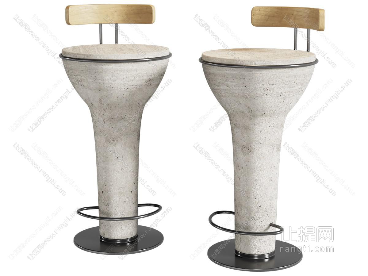 中古风吧椅