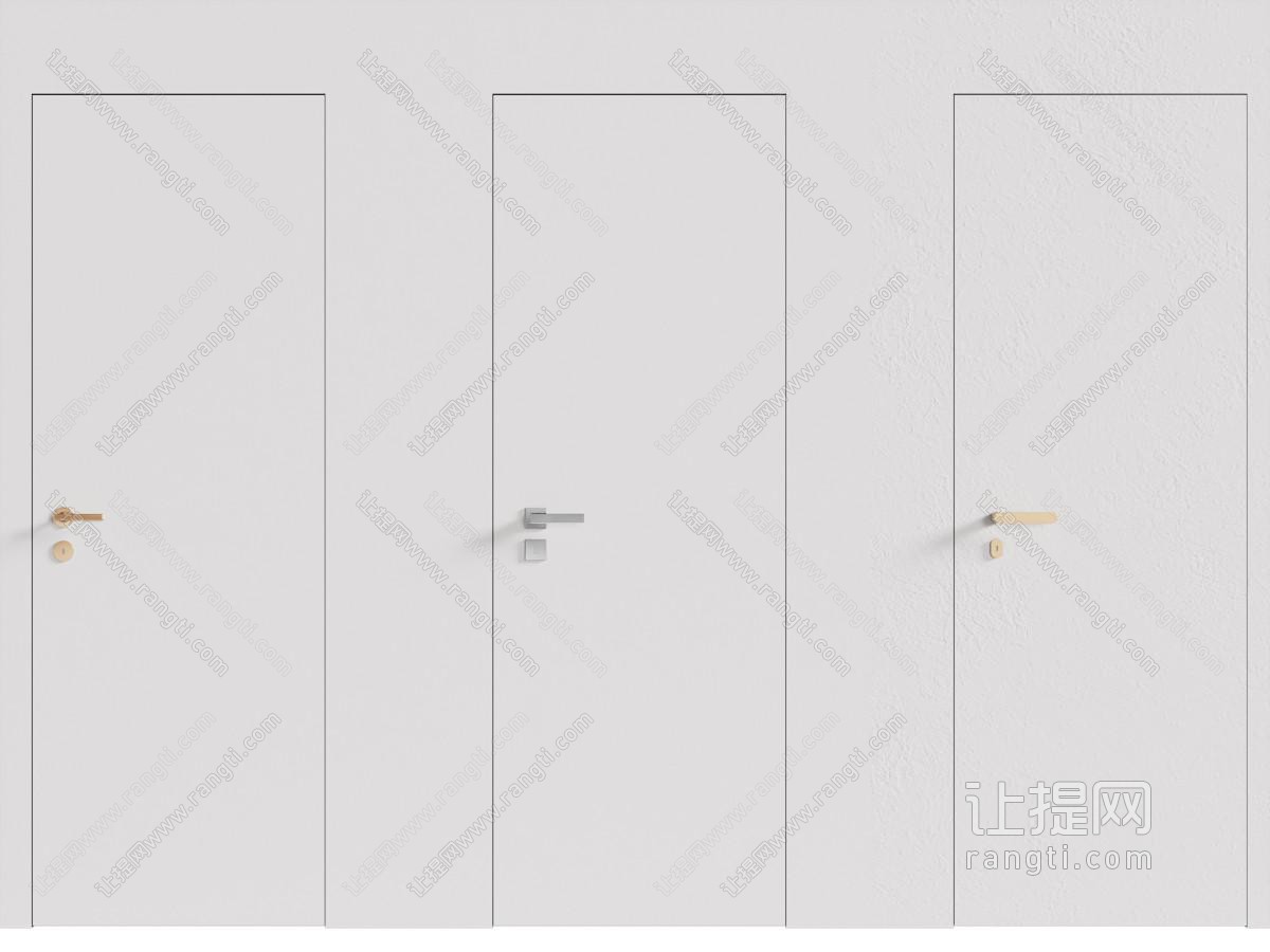 现代简约单开门