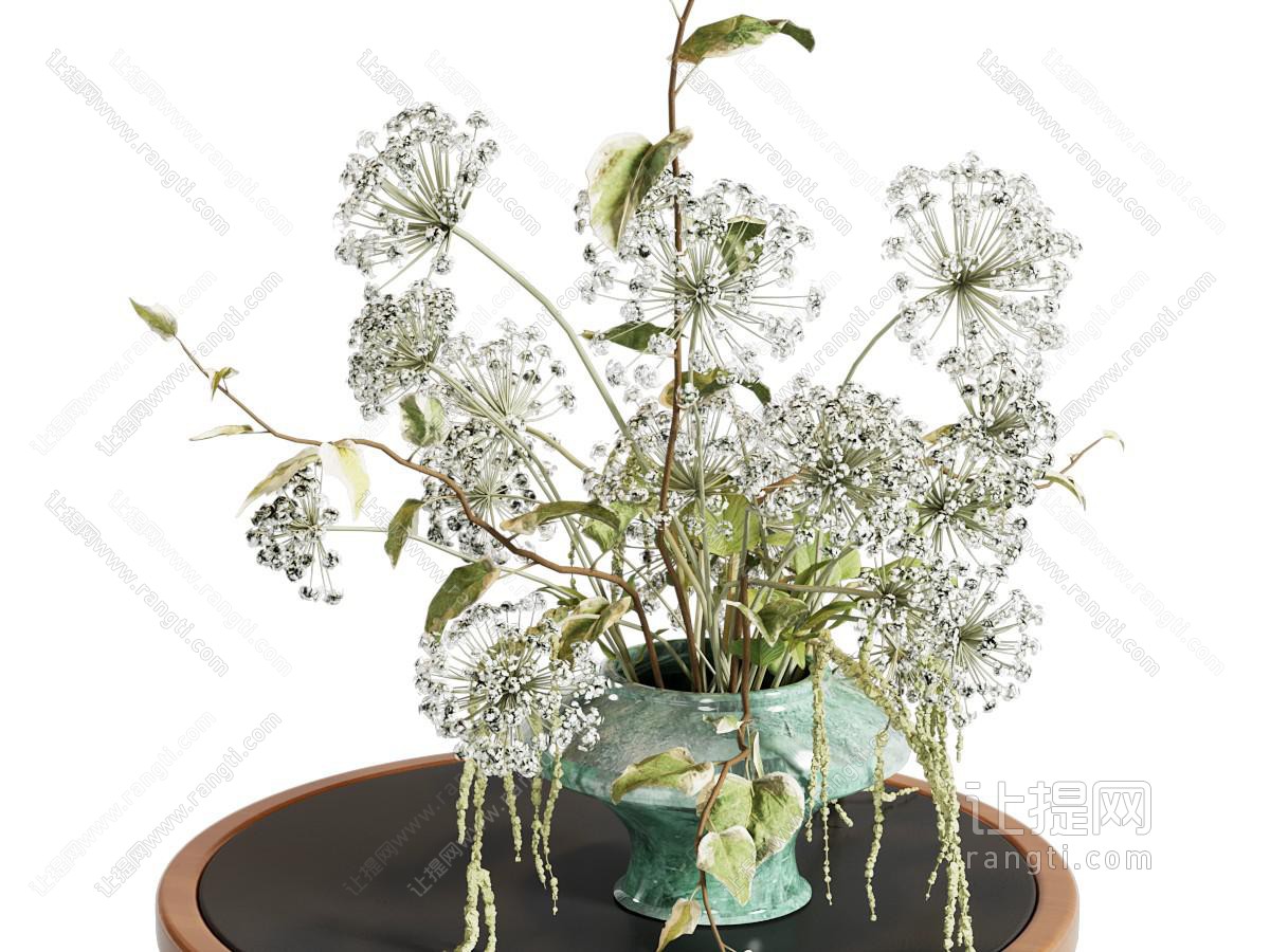 现代花瓶花艺