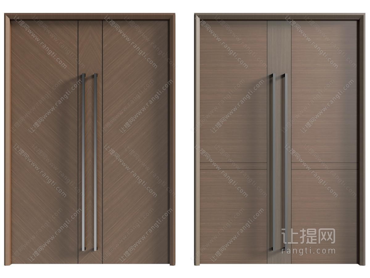 新中式对开门 双开门