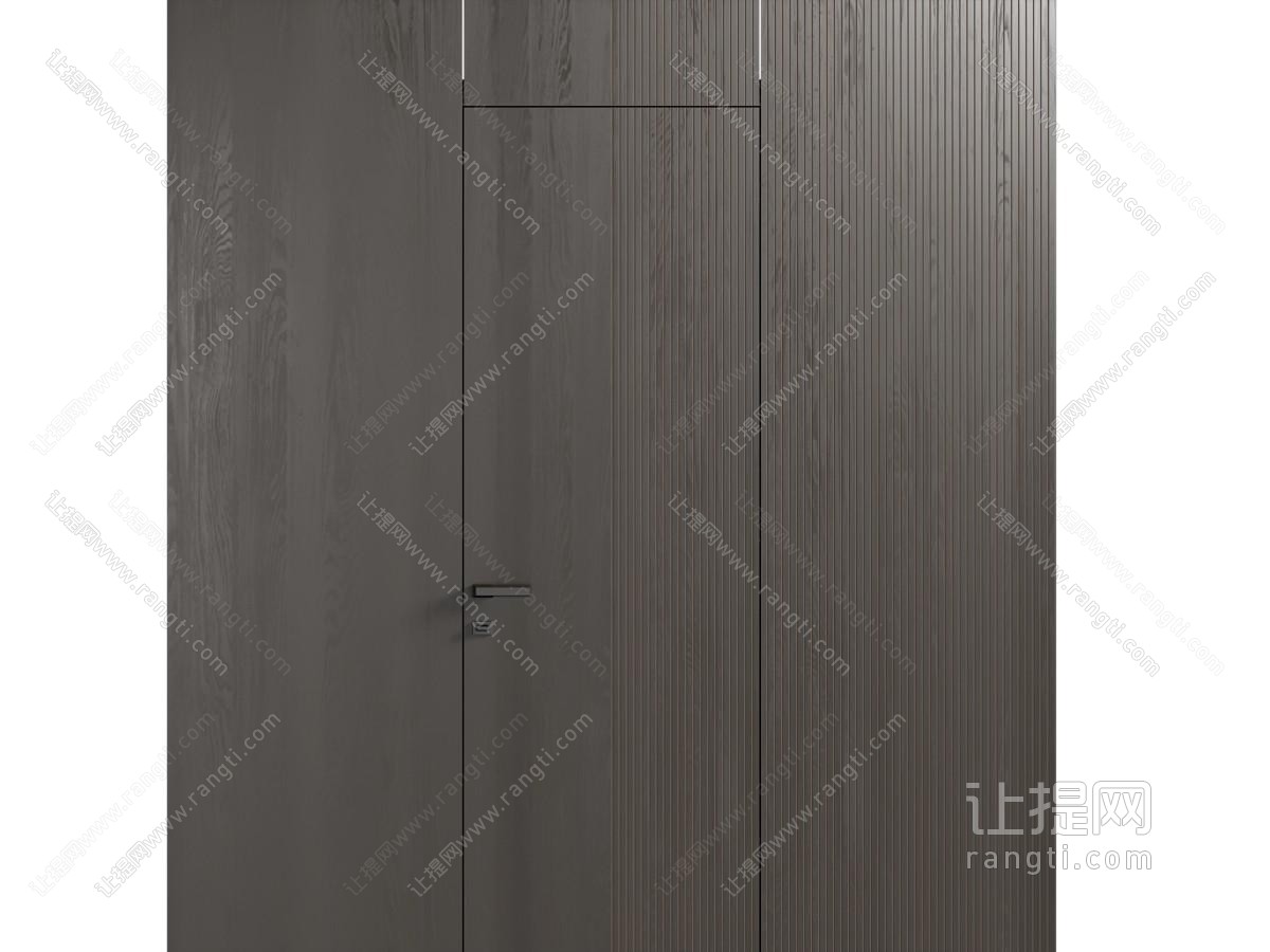 中古侘寂单开门