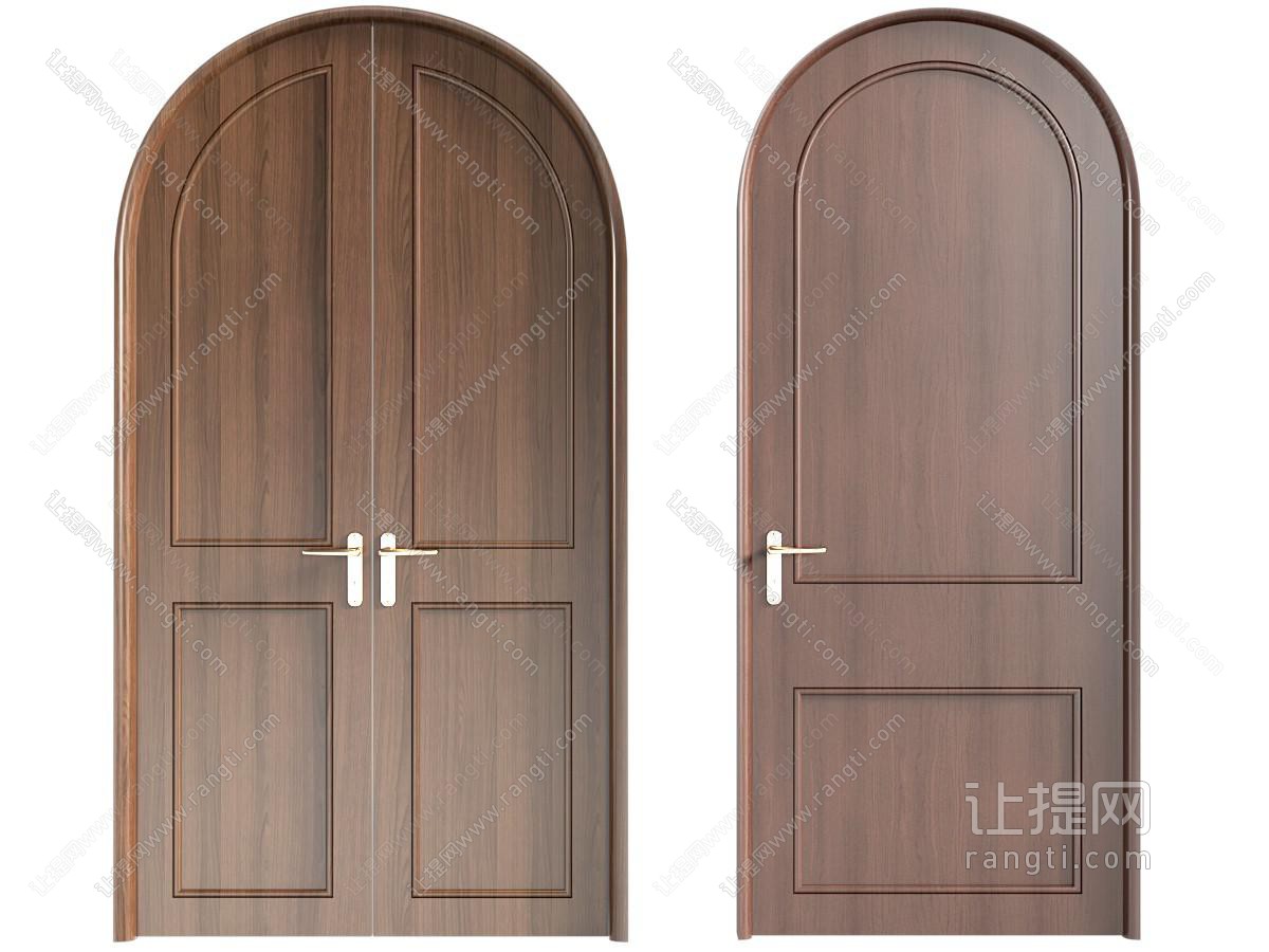 法式中古双开门