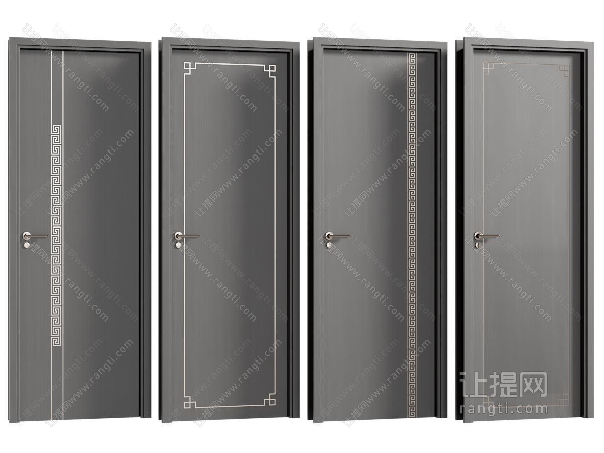 新中式房间门