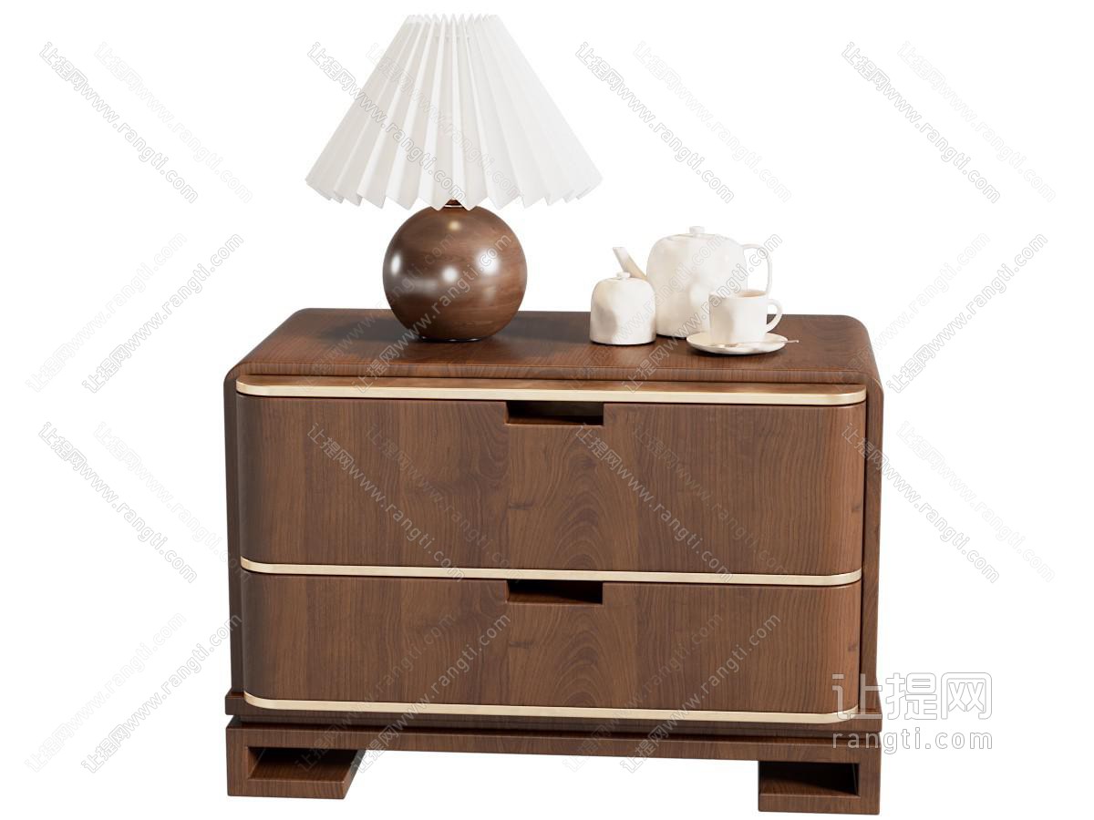 中古床头柜