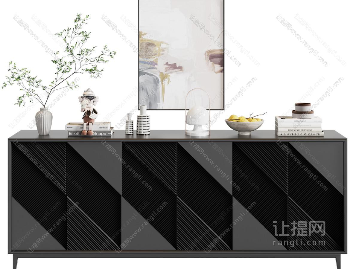 现代轻奢斗柜
