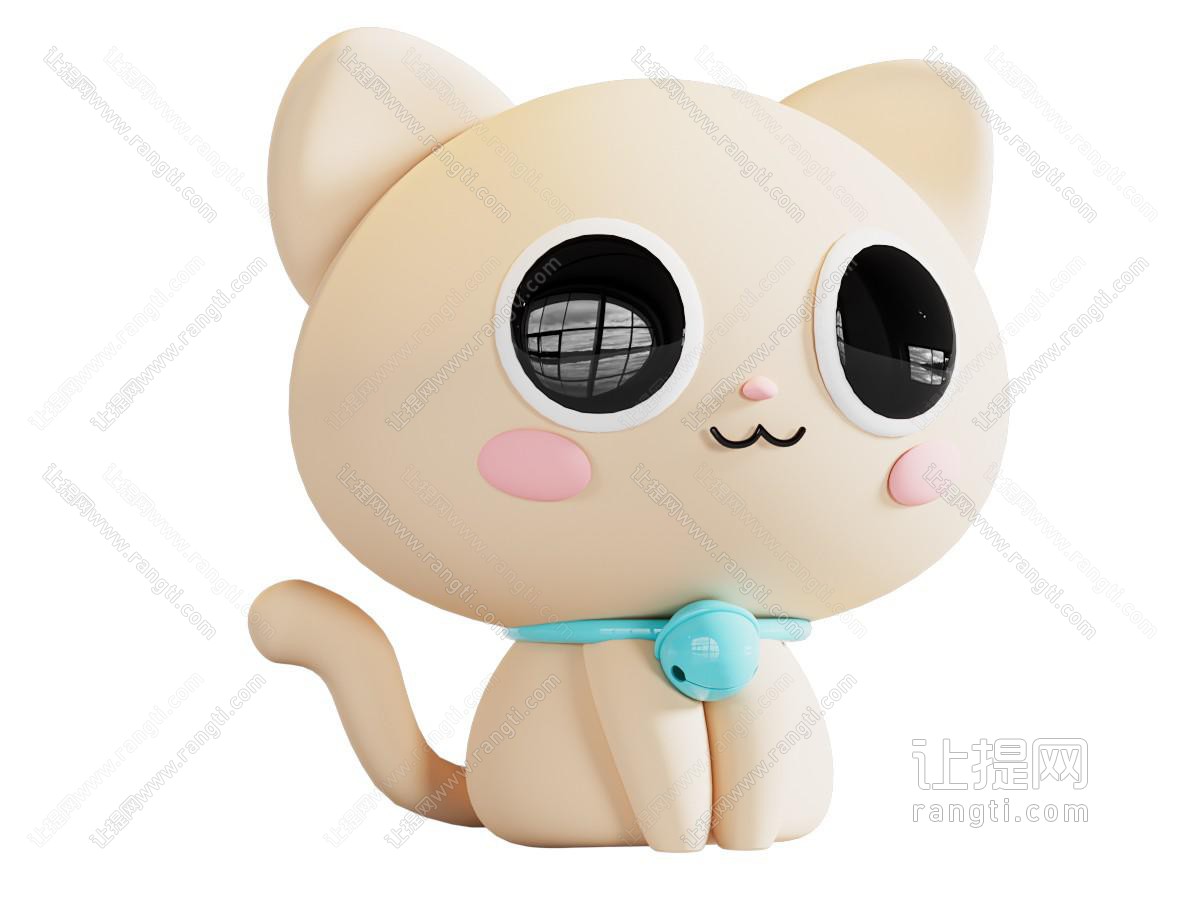 现代猫咪摆件