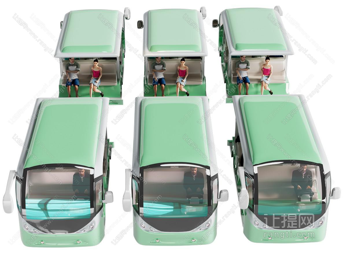 现代旅游观光车